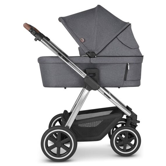 Carucior 2 in 1 Samba Asphalt Diamond ABC Design, Culoare: Gri/Negru - poza 5 - ExclusivMAG.ro