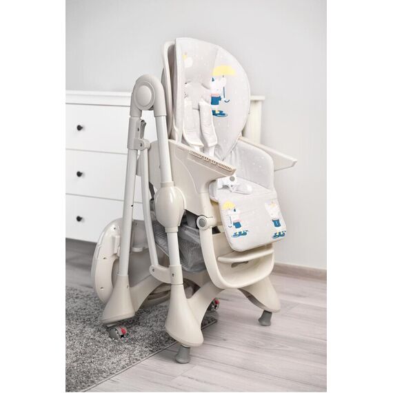 Scaun de masa Caretero MAGNUS Grey, Culoare: Gri deschis - poza 2 - ExclusivMAG.ro