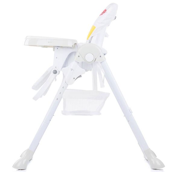 Scaun de masa Chipolino Maxi platinum, Culoare: Alb/Gri - poza 4 - ExclusivMAG.ro