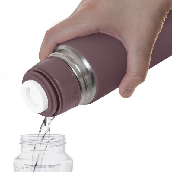 Termos lichide Terra Mauve 500 ml Miniland, Culoare: Visiniu, Cantitate: 500ml - poza 2 - ExclusivMAG.ro