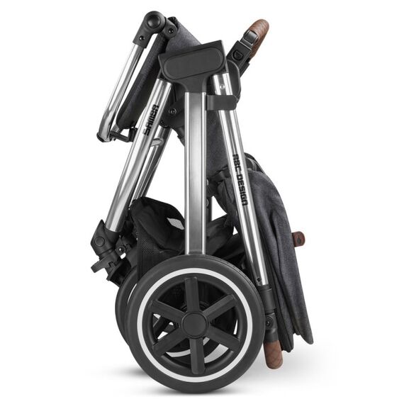 Carucior 2 in 1 Samba Asphalt Diamond ABC Design, Culoare: Gri/Negru - poza 13 - ExclusivMAG.ro