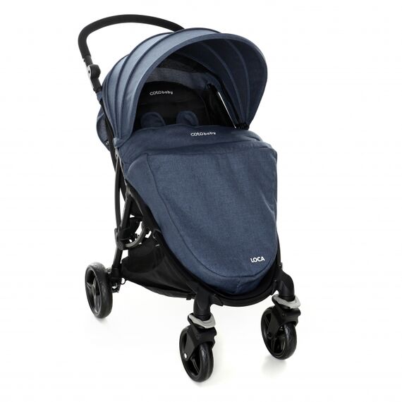 Carucior sport Coto Baby Loca Jeans, Culoare: Albastru - poza 3 - ExclusivMAG.ro