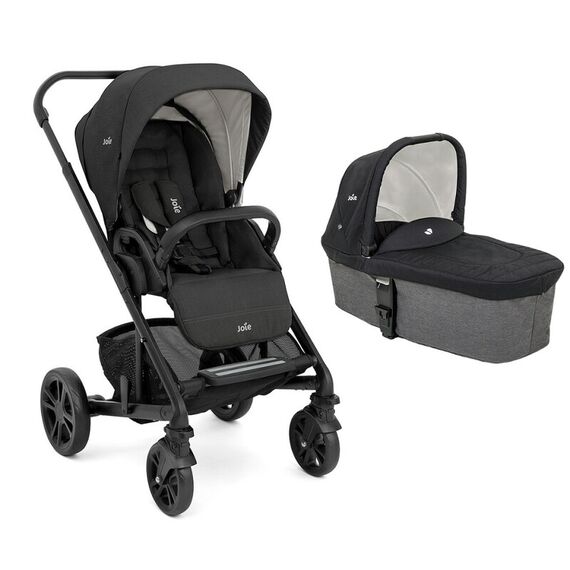 Carucior multifunctional 2 in 1 Joie Chrome Shale, Culoare: Gri/Negru  - ExclusivMAG.ro
