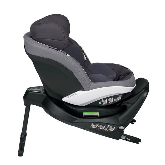 Scaun auto BeSafe iZi Turn M i-Size - Metallic Mélange, Culoare: Gri/Negru, Grupa: 61-105cm (4luni - 4ani) - poza 4 - ExclusivMAG.ro