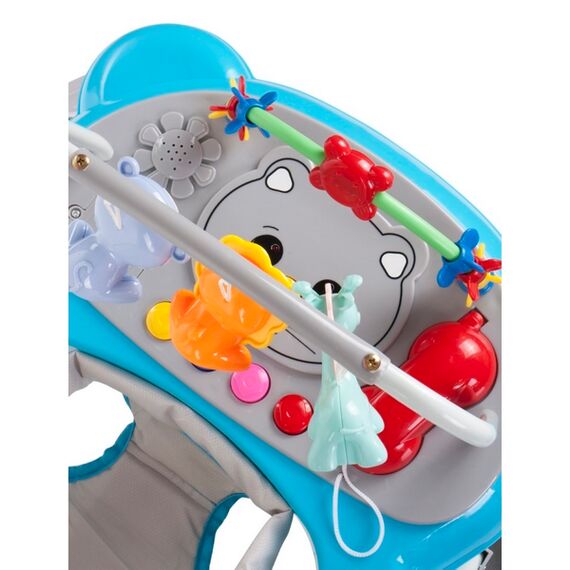 Premergator Sun Baby Pisicuta 021 cu functie de balansoar - Blue Grey, Culoare: Blue - poza 5 - ExclusivMAG.ro
