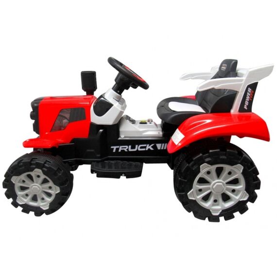 Tractor electric pentru copii C2 R-Sport Rosu - poza 3 - ExclusivMAG.ro