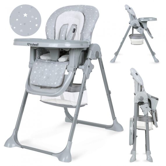Scaun de masa Kidwell Ami Stars, Culoare: Gri deschis - poza 7 - ExclusivMAG.ro
