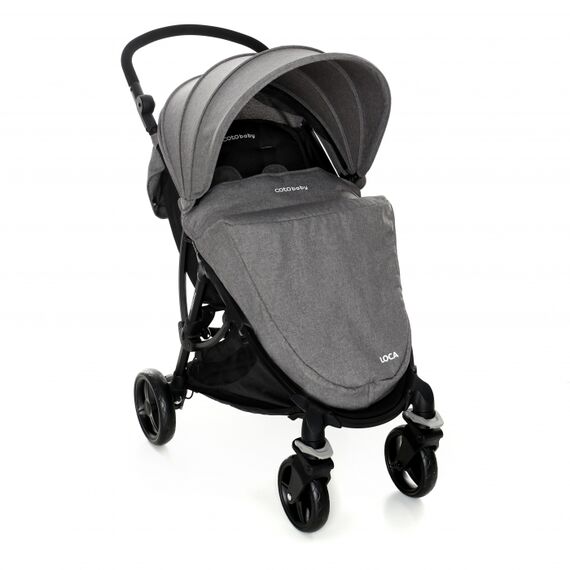 Carucior sport Coto Baby Loca Grey, Culoare: Gri - poza 2 - ExclusivMAG.ro