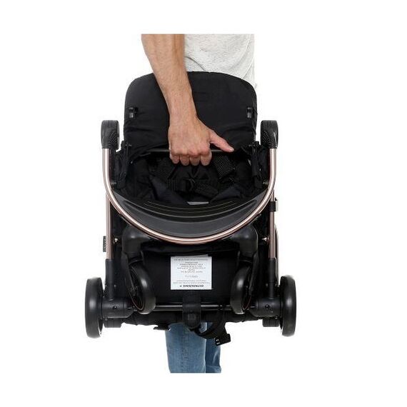 Carucior sport Coto Baby Rosalio Butterfly, Culoare: Alb/Negru - poza 4 - ExclusivMAG.ro