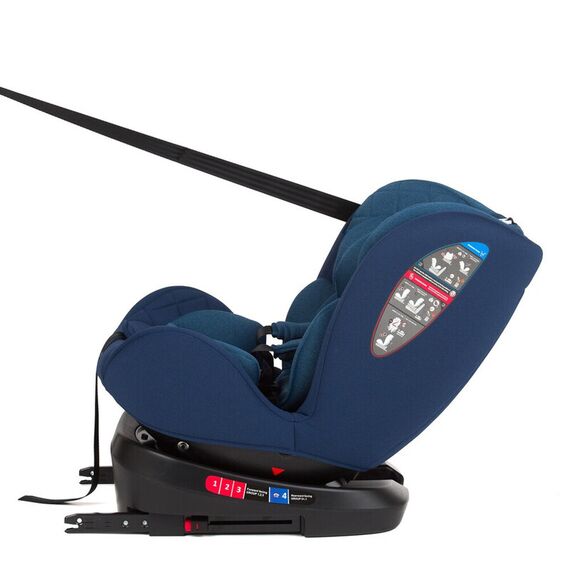 Scaun Auto Juju Total rotativ 360, Albastru, Culoare: Albastru, Grupa: 0-36kg (0 luni - 12 ani) - poza 5 - ExclusivMAG.ro