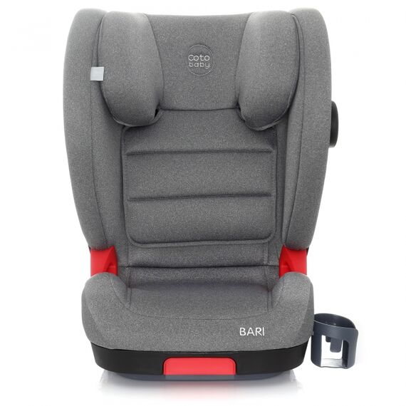 Scaun auto Coto Baby Bari ISOFIX 15-36 Kg Grey Melange, Culoare: Gri, Grupa: 15-36kg (4 ani - 12 ani) - poza 4 - ExclusivMAG.ro