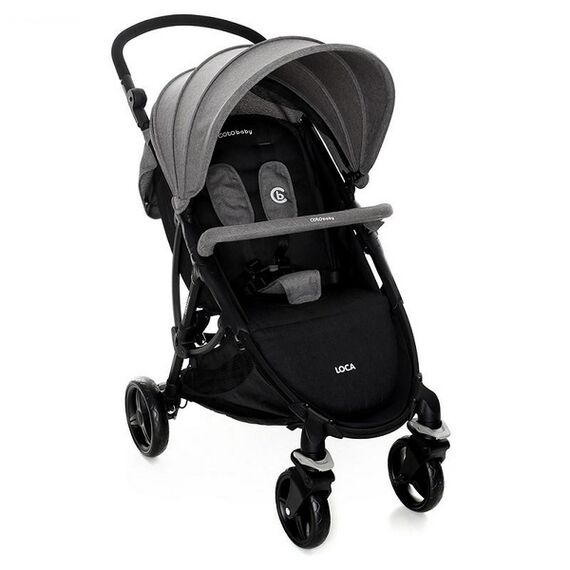 Carucior sport Coto Baby Loca Grey, Culoare: Gri  - ExclusivMAG.ro