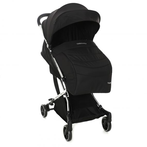 Carucior sport Coto Baby Tulipo Leaf, Culoare: Negru - poza 3 - ExclusivMAG.ro