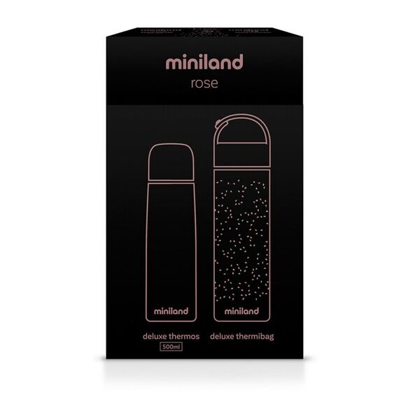 Termos Lichide Deluxe 500 ml Rose Miniland Baby, Culoare: Roz, Cantitate: 500ml - poza 6 - ExclusivMAG.ro
