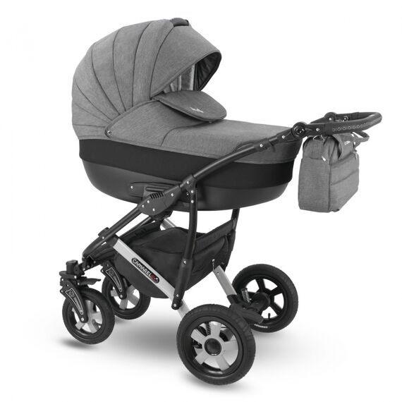 Carucior 3 in 1 Camarelo SEVILLA 08, Culoare: Gri  - ExclusivMAG.ro