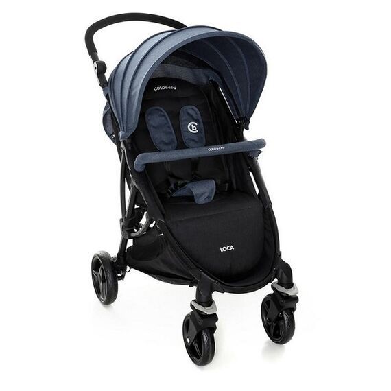 Carucior sport Coto Baby Loca Jeans, Culoare: Albastru  - ExclusivMAG.ro