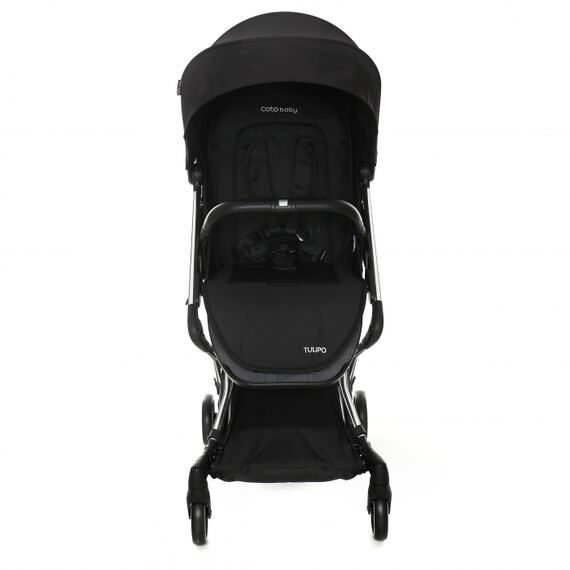 Carucior sport Coto Baby Tulipo Leaf, Culoare: Negru - poza 6 - ExclusivMAG.ro