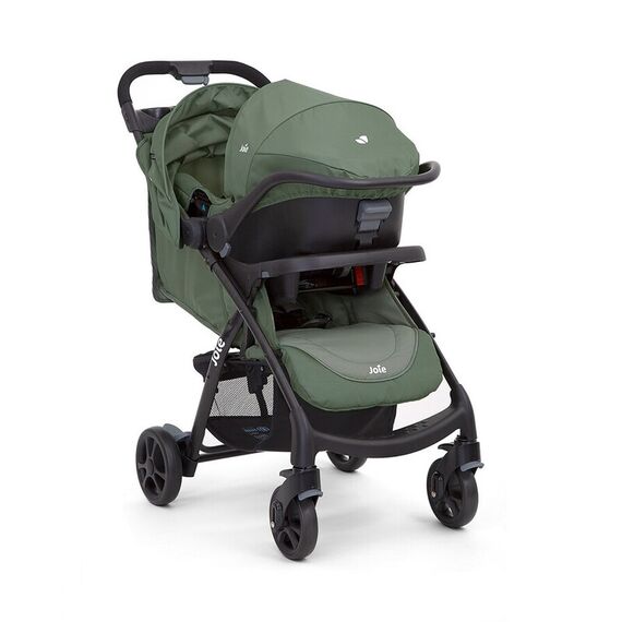 Carucior Muze LX si scoica auto Juva, Laurel, Culoare: Verde - poza 2 - ExclusivMAG.ro