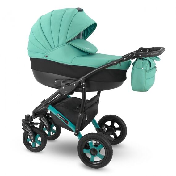 Carucior 3 in 1 Camarelo SEVILLA 04, Culoare: Verde  - ExclusivMAG.ro