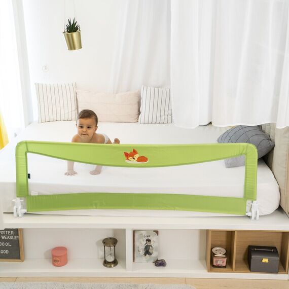 Margine de siguranta pentru pat Juju Safe Sleep, Freddie Fox, Culoare: Verde - poza 4 - ExclusivMAG.ro