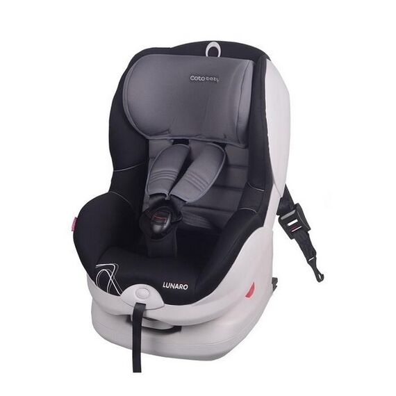 Scaun auto Coto Baby Lunaro ISOFIX 9-18 Kg Grey, Culoare: Gri/Negru, Grupa: 9-18kg (9 luni - 4 ani)  - ExclusivMAG.ro