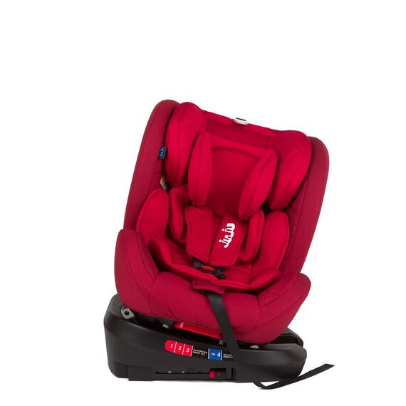 Scaun Auto Juju Total rotativ 360, Rosu, Culoare: Rosu, Grupa: 0-36kg (0 luni - 12 ani) - poza 4 - ExclusivMAG.ro