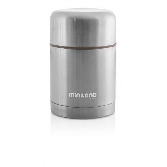 Termos mancare solida 600 ml Miniland Baby, Culoare: Gri, Cantitate: 600ml - poza 3 - ExclusivMAG.ro