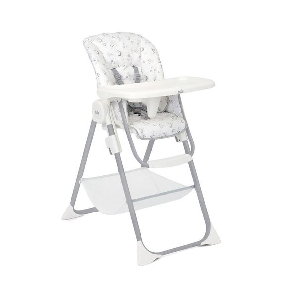 Scaun de masa Joie Mimzy Snacker 2 in 1 Starry Night, Culoare: Alb/Gri  - ExclusivMAG.ro