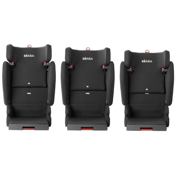 Scaun auto pliabil Beaba Pureseat Fix Isofix Black, Culoare: Negru, Grupa: 15-36kg (4 ani - 12 ani) - poza 3 - ExclusivMAG.ro