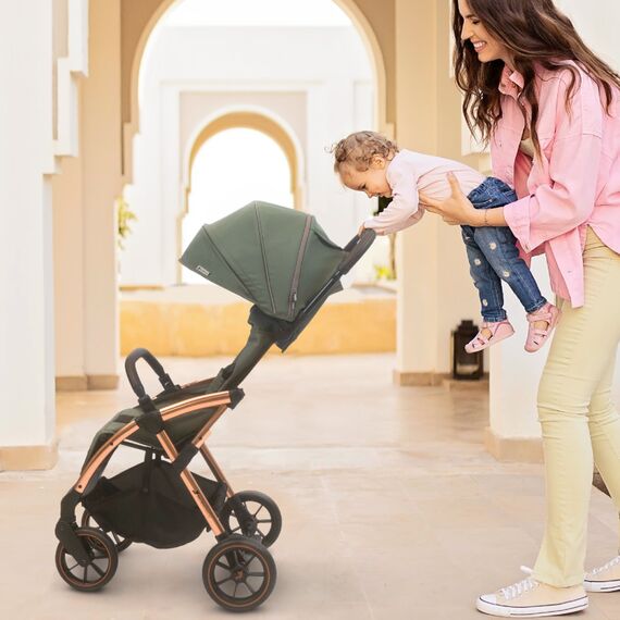 Carucior Leclerc Influencer XL Black Brown, Culoare: Negru - poza 7 - ExclusivMAG.ro