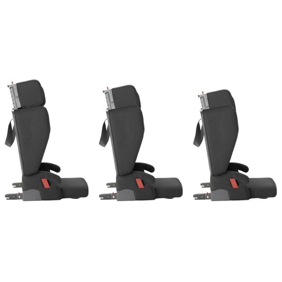 Scaun auto pliabil Beaba Pureseat Fix Isofix Black, Culoare: Negru, Grupa: 15-36kg (4 ani - 12 ani) - poza 5 - ExclusivMAG.ro