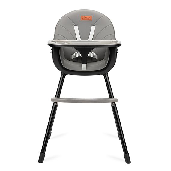 Scaun de masa copii Momi Flovi, Piele ecologica, Black, Culoare: Negru - poza 2 - ExclusivMAG.ro