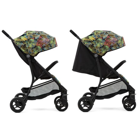 Carucior Graco Breaze Lite 2 Kaleidoscope, Culoare: Verde inchis - poza 3 - ExclusivMAG.ro