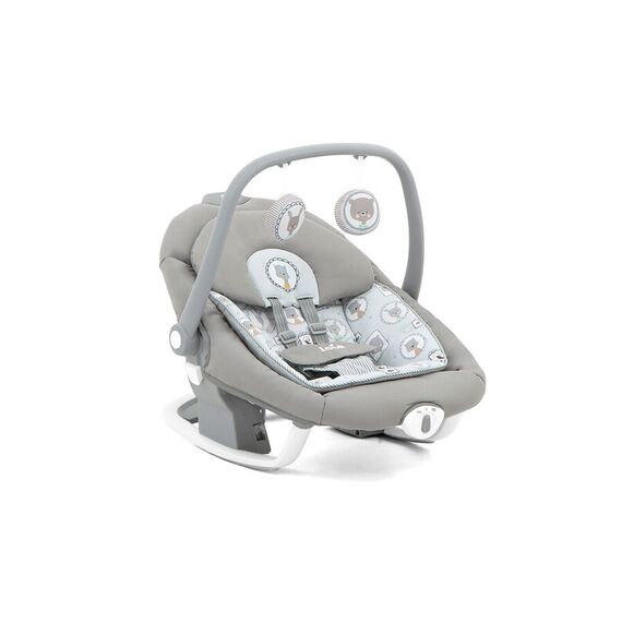 Leagan si balansoar rotativ Joie Serina 2 in 1 Portrait, Culoare: Gri - poza 4 - ExclusivMAG.ro