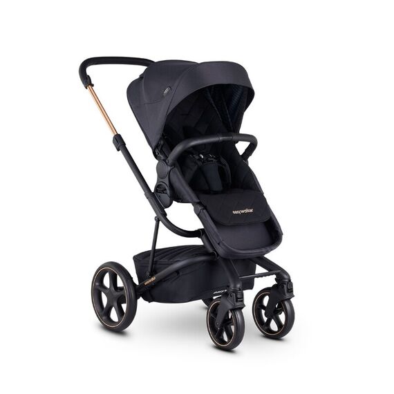 Carucior Harvey³ Premium Gold Edition Easywalker, Culoare: Negru  - ExclusivMAG.ro