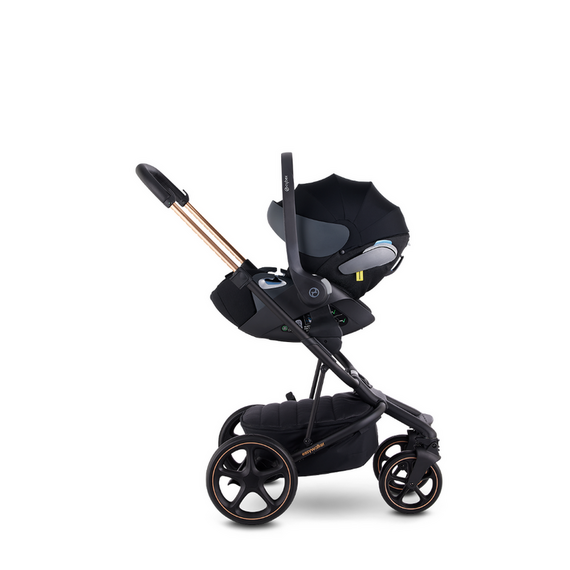Carucior Harvey³ Premium Gold Edition Easywalker, Culoare: Negru - poza 3 - ExclusivMAG.ro
