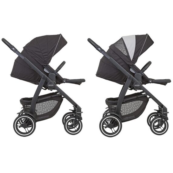 Carucior Graco Evo XT Black, Culoare: Negru - poza 6 - ExclusivMAG.ro
