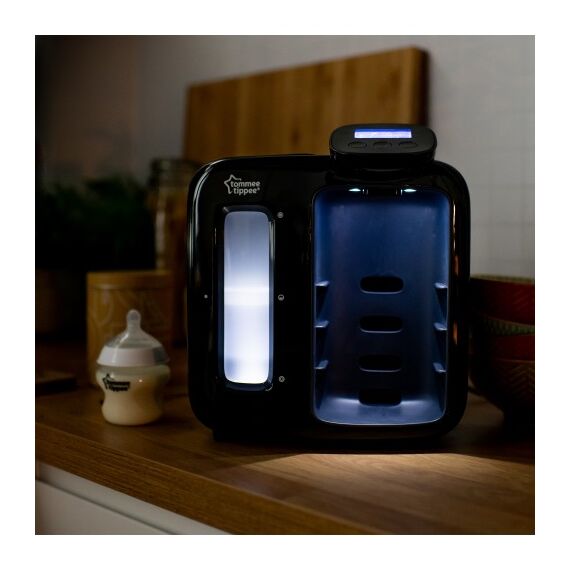 Aparat pentru pregatirea laptelui praf Tommee Tippee Closer to Nature Perfect Prep Machine, cu display - poza 5 - ExclusivMAG.ro
