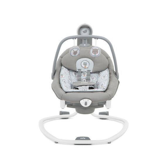 Leagan si balansoar rotativ Joie Serina 2 in 1 Portrait, Culoare: Gri - poza 3 - ExclusivMAG.ro
