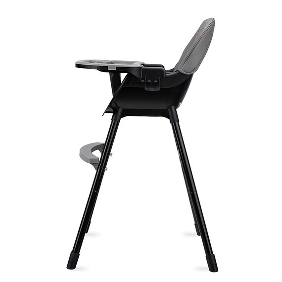 Scaun de masa copii Momi Flovi, Piele ecologica, Black, Culoare: Negru - poza 3 - ExclusivMAG.ro