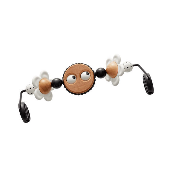 BabyBjorn - Bara de jucarii, Googly eyes Black/White– pentru balansoarele BabyBjorn, Culoare: Alb/Negru  - ExclusivMAG.ro