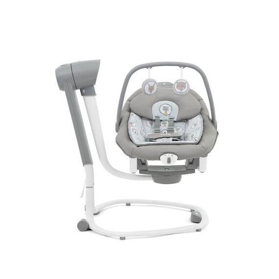 Leagan si balansoar rotativ Joie Serina 2 in 1 Portrait, Culoare: Gri - poza 2 - ExclusivMAG.ro
