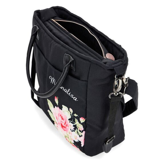 Geanta de infasat Leclerc colectia Monnalisa Black, Culoare: Negru - poza 3 - ExclusivMAG.ro