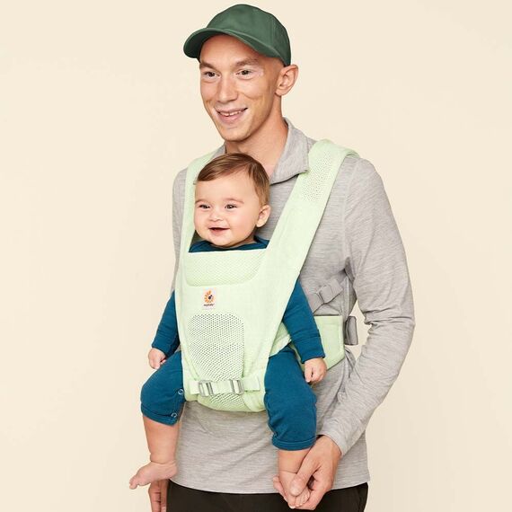 Marsupiu Ergobaby Aerloom Luminos Mint, Culoare: Verde - poza 3 - ExclusivMAG.ro