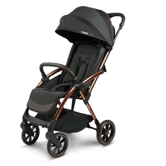 Carucior Leclerc Influencer XL Black Brown, Culoare: Negru  - ExclusivMAG.ro