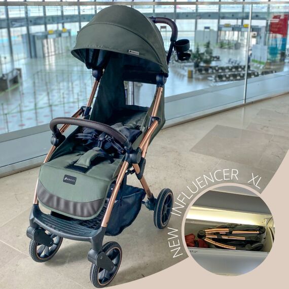 Carucior Leclerc Influencer XL Black Brown, Culoare: Negru - poza 5 - ExclusivMAG.ro