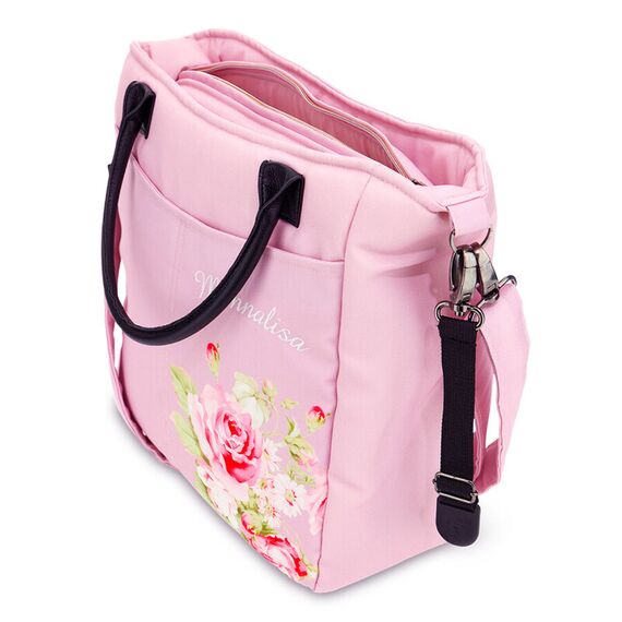 Geanta de infasat Leclerc colectia Monnalisa Antique Pink, Culoare: Roz - poza 3 - ExclusivMAG.ro