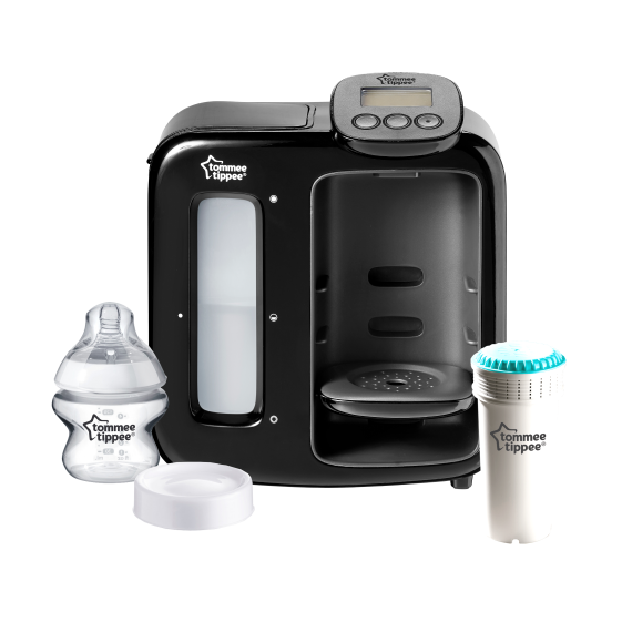 Aparat pentru pregatirea laptelui praf Tommee Tippee Closer to Nature Perfect Prep Machine, cu display - poza 2 - ExclusivMAG.ro