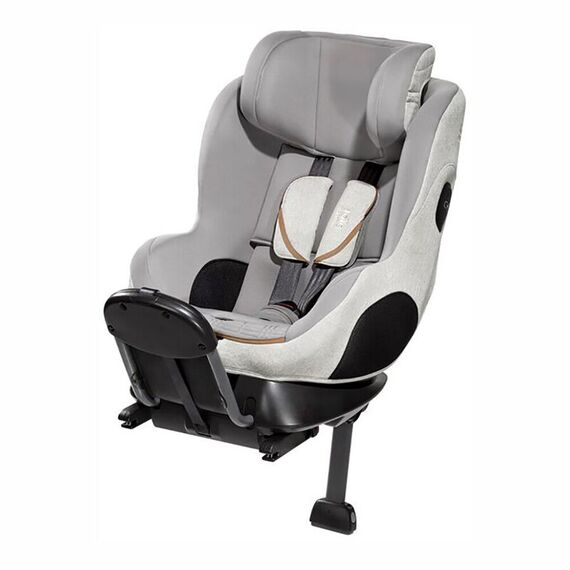 Scaun auto Joie i-Size i-Prodigi Signature, nastere-125 cm, Oyster, testat Plus, Culoare: Gri, Grupa: 0-25kg (0 luni - 7 ani) - poza 4 - ExclusivMAG.ro