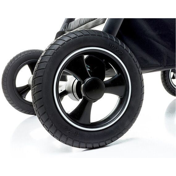 Carucior reversibil cu roti de cauciuc (max. 22 Kg) 4Baby EVERSO Gri, Culoare: Gri - poza 11 - ExclusivMAG.ro
